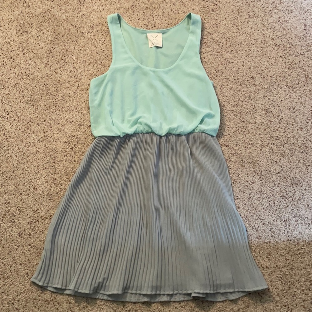 Small two-tone dress